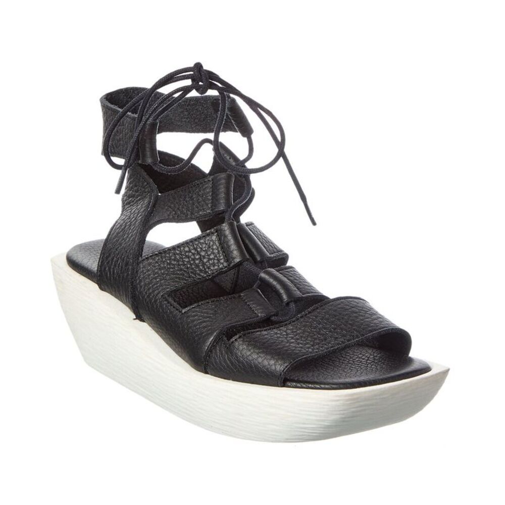 Arche Gimlyz Leather Sandal, Black